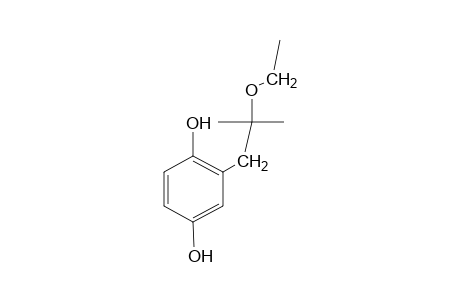 2-(2-Ethoxy-2-methylpropyl)hydroquinone