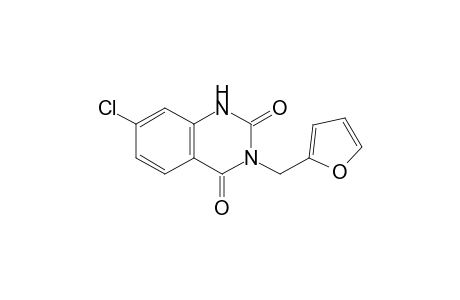 7-Chloranyl-3-(furan-2-ylmethyl)-1H-quinazoline-2,4-dione