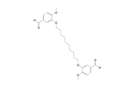 3,3'-(decamethylenedioxy)di-p-anisaldehyde