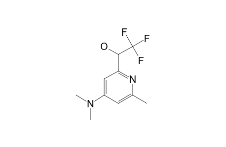 1-(4-DIMETHYLAMINO-6-METHYL-PYRIDIN-2-YL)-2,2,2-TRIFLUORO-ETHANOL