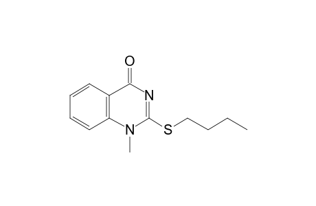 2-(Butylsulfanyl)-4(1H)-quinazolinone, N-methyl