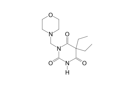 5,5-diethyl-1-(morpholinomethyl)barbituric acid