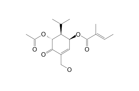 5-ALPHA-ACETOXY-3-BETA-TIGLOYLOXY-7-HYDROXYCARVOTACETONE