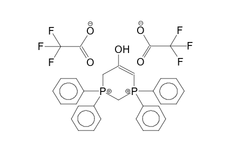 3,3,5,5-TETRAPHENYL-3,5-DIPHOSPHONIACYCLOHEXANONE DI(TRIFLUOROACETATE),ENOL