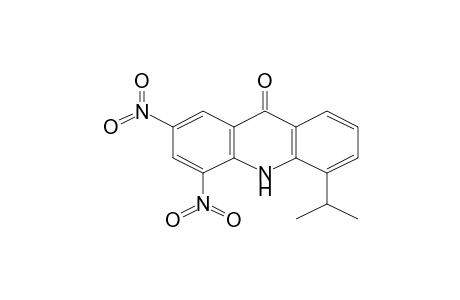 5-Isopropyl-2,4-dinitro-10H-acridin-9-one