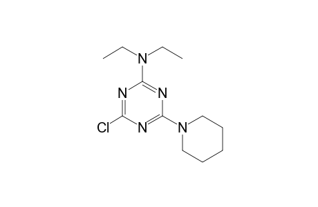 4-Chloro-N,N-diethyl-6-(1-piperidinyl)-1,3,5-triazin-2-amine