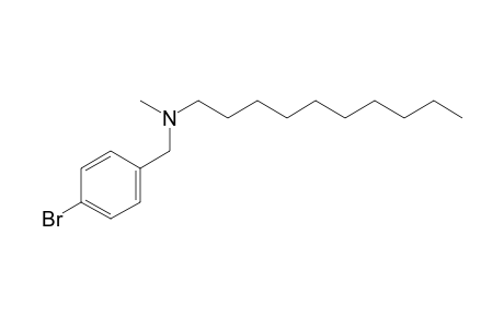 4-Bromobenzylamine, N-decyl-N-methyl-