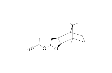 [2R-(2-ALPHA(R*),3A-ALPHA,4-BETA,7-BETA,7A-ALPHA)]-OCTAHYDRO-7,8,8-TRIMETHYL-2-(1-METHYL-2-PROPINYLOXY)-4,7-METHANOBENZOFURANE