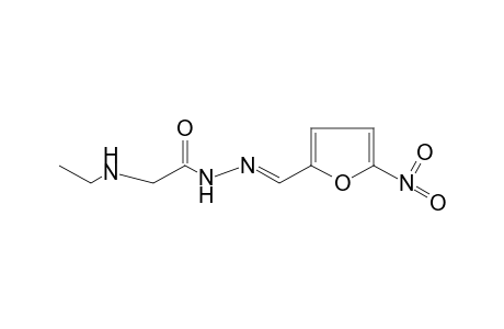 N-ethylglycine, (5-nitrofurfurylidene)hydrazide