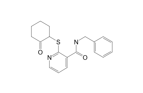 3-Benzylaminocarbonyl-2-(2-oxocyclohexylthio)pyridine