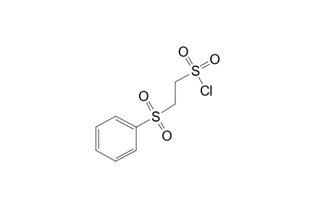 2-(phenylsulfonyl)ethanesulfonyl chloride