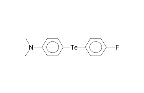 4-DIMETHYLAMINOPHENYL(4'-FLUOROPHENYL)TELLURIDE