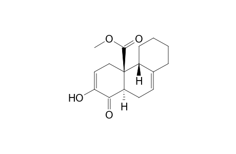 1,4,4a,4b,5,6,7,8,10,10a-decahydro-2-hydroxy-1-oxo-4a-phenanthrenecarboxylic acid, methyl ester