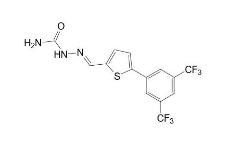 1-[5-(alpha,alpha,alpha,alpha',alpha',alpha'-HEXAFLUORO-3,5-XYLYL)-2-THENYLIDENE]SEMICARBAZIDE