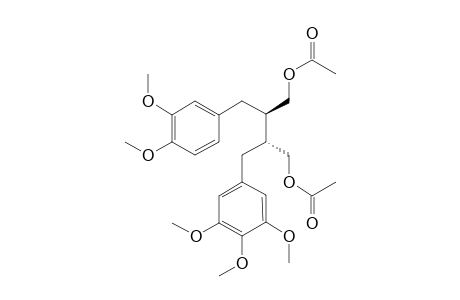 5-Methoxy-4,4'-di-o-methyl-seco-lariciresinol - diacetate