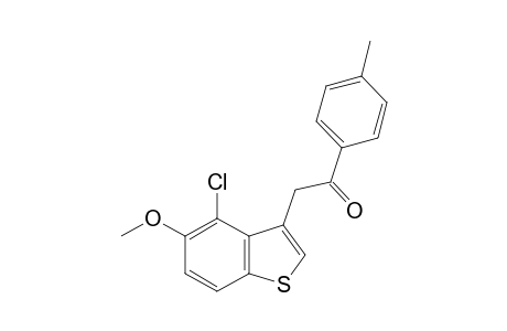 2-(4-chloro-5-methoxybenzothien-3-yl)-4'-methylacetophenone