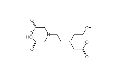 N-Carboxymethyl-N'-(2-hydroxyethyl)-N,N'-ethylenediglycine