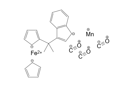 Ferrous cyclopenta-2,4-dien-1-ide 3-(1-cyclopenta-1,3-dien-1-yl-1-methylethyl)-1H-inden-1-ide manganese(I) tricarbonyl