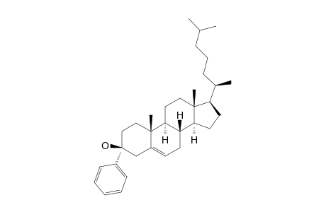 (3S,8S,9S,10R,13R,14S,17R)-10,13-dimethyl-17-[(2R)-6-methylheptan-2-yl]-3-phenyl-1,2,4,7,8,9,11,12,14,15,16,17-dodecahydrocyclopenta[a]phenanthren-3-ol