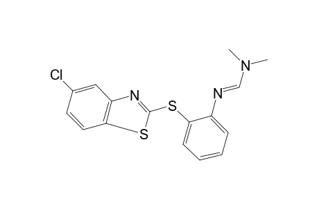 N'-{o-[(5-chloro-2-benzothiazolyl)thio]phenyl}-N,N-dimethylformamidine