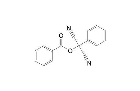 PHENYLTARTRONONITRILE, BENZOATE (ESTER)