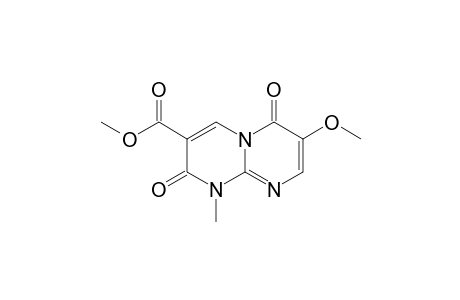 7-Methoxy-3-methoxycarbonyl-1-methyl-1H-pyrimido[1,2-a]pyrimidine-2,6-dione