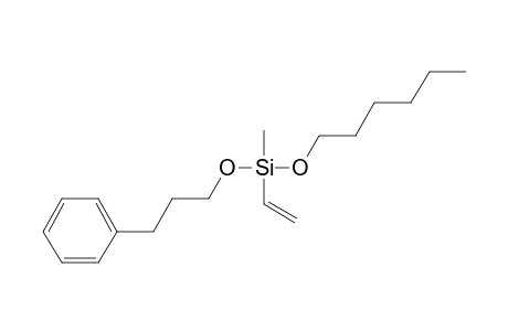 Silane, methylvinyl(3-phenylpropoxy)hexyloxy-