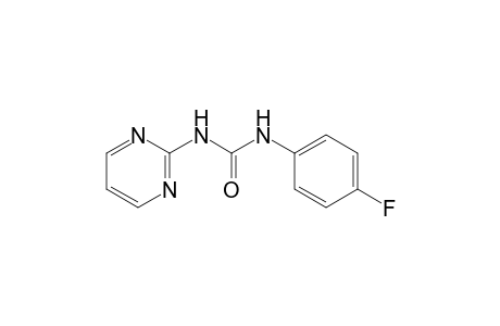 1-(p-fluorophenyl)-3-(2-pyrimidinyl)urea