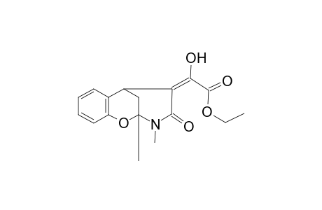 ethyl 2-(2,3-dimethyl-4-oxo-3,4-dihydro-2H-2,6-methanobenzo[g][1,3]oxazocin-5(6H)-ylidene)-2-hydroxyacetate