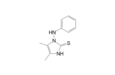 2,3-Dihydro-4,5-dimethyl-1-phenylamino-1H-imidazole-2-thione