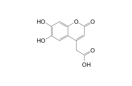 6,7-Dihydroxycoumarin-4-acetic acid