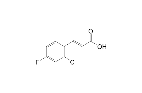 2-Chloro-4-fluorocinnamic acid