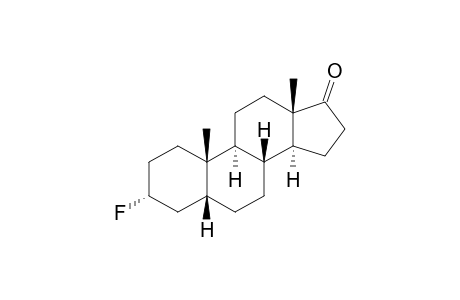 3.alpha.-Fluoro-5.beta.-androstan-17-one