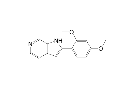2-(2,4-Dimethoxy-phenyl)-1H-pyrrolo(2,3-C)pyridine