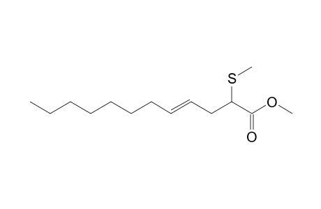 Methyl 2-methylthio-4-dodecenoate