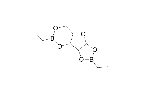 alpha-D-XYLOFURANOSE, CYCLIC 1,2:3,5-BIS(ETHYLBORONATE)