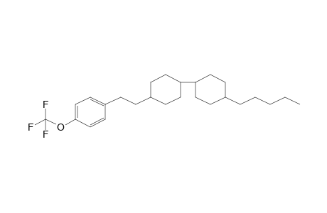 Benzene, 1-[2-(4'-pentyl[1,1'-bicyclohexyl]-4-yl)ethyl]-4-(trifluoromethoxy)-