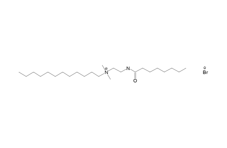 dimethyldodecyl(2-octanamidoethyl)ammonium bromide