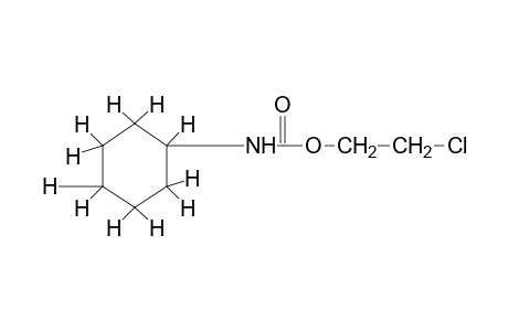 cyclohexanecarbamic acid, 2-chloroethyl ester