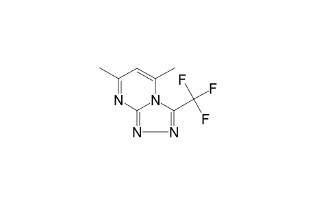 1,2,4-Triazolo[4,3-a]pyrimidine, 3-trifluoromethyl-5,7-dimethyl-