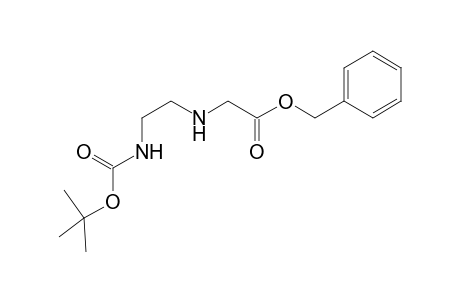 Benzyl N-[2-(tert-butoxycarbonylamino)ethyl]glycine ester