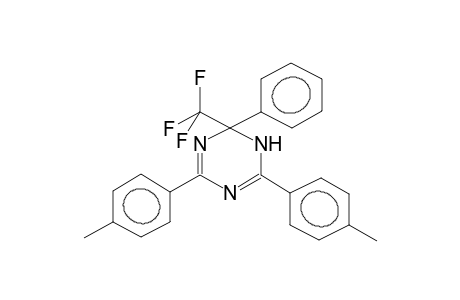 2-TRIFLUOROMETHYL-2-PHENYL-4,6-DI-PARA-TOLYL-1,2-DIHYDRO-SYMM-TRIAZINE