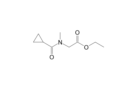 Sarcosine, N-cyclopropylcarbonyl-, ethyl ester