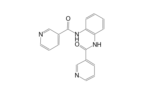 N-{2-[(3-pyridinylcarbonyl)amino]phenyl}nicotinamide