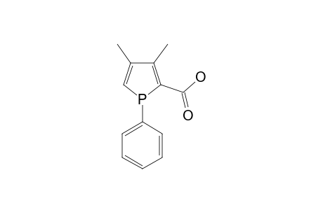 1-PHENYL-3,4-DIMETHYLPHOSPHOL-2-CARBOXYLIC-ACID