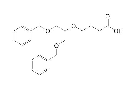 4-(1',3'-Dibenzyl-2'-glyceryl)-butyric acid