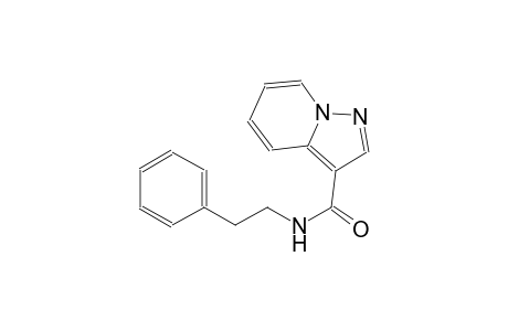 pyrazolo[1,5-a]pyridine-3-carboxamide, N-(2-phenylethyl)-