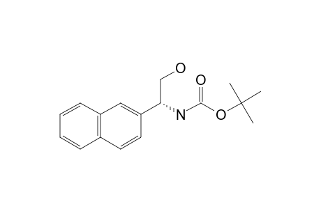 (1S)-N-(TERT.-BUTOXYCARBONYL)-1-(2-NAPHTHYL)-2-HYDROXYETHYL-AMINE