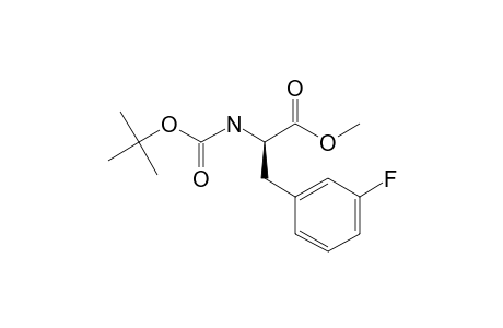 boc-3-Fluoro-D-phenylalanine, methyl ester