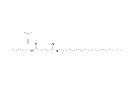 Glutaric acid, 2,6-dimethylnon-1-en-3-yn-5-yl hexadecyl ester